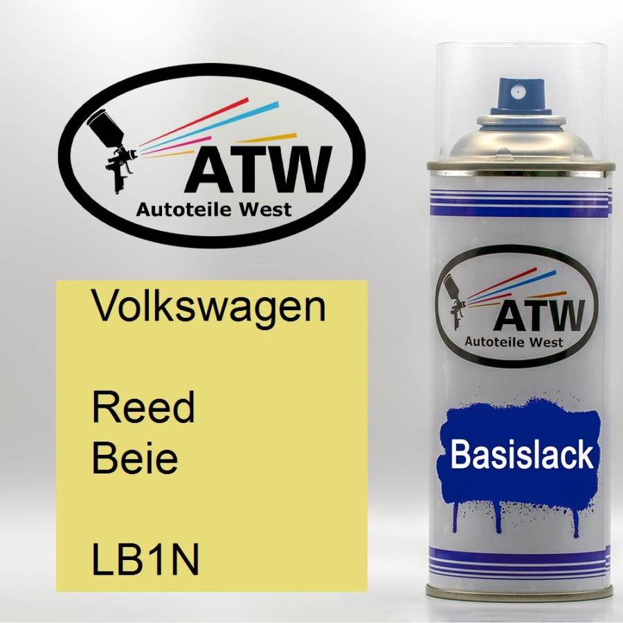 Volkswagen, Reed Beie, LB1N: 400ml Sprühdose, von ATW Autoteile West.